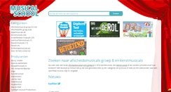 Desktop Screenshot of musicalopschool.nl